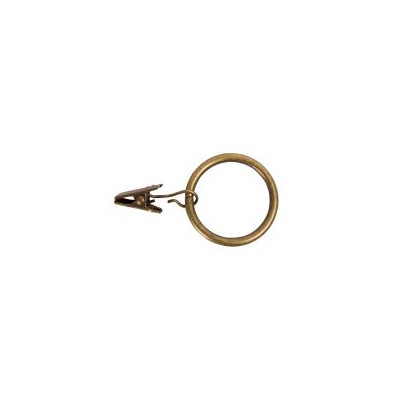 Kółko z żabką do karniszy 19mm (kpl.10szt) galwaniczne