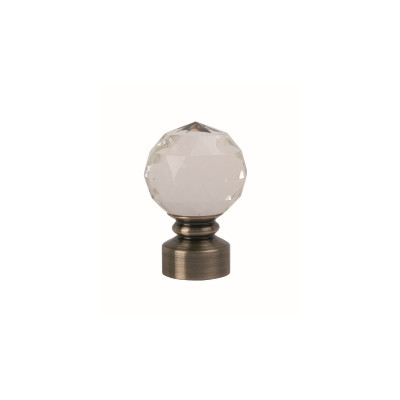 Końcówka galwaniczna 25mm kula crystal