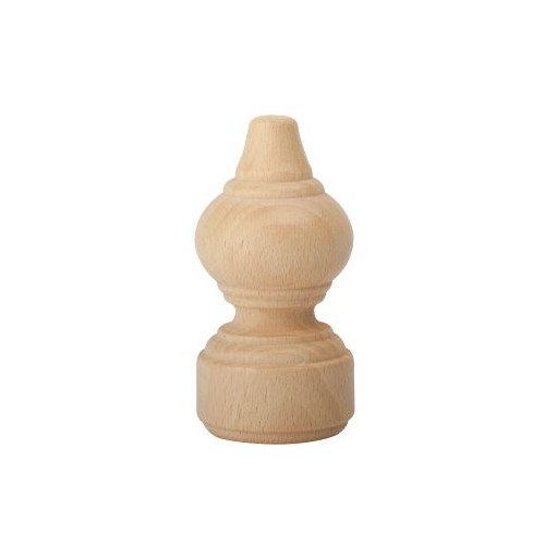 Końcówka drewniana 28mm (kpl.2szt)