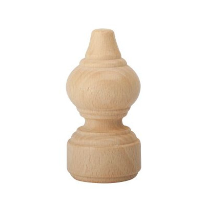 Końcówka drewniana 28mm (kpl.2szt)