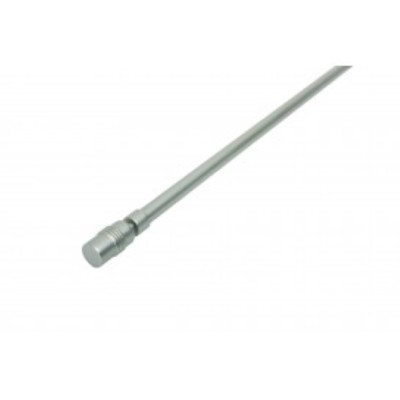 Karnisz CAFE chrom mat końcówka cylinder 80-100cm