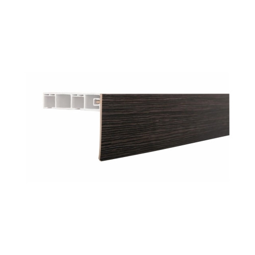 Listwa maskująca kolor wenge do karnisza sufitowego PVC KM 50mm
