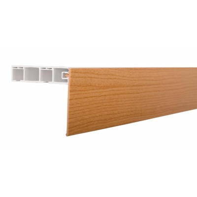 Listwa maskująca kolor grusza do karnisza sufitowego PVC KM 64mm