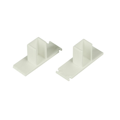 Dekiel do karnisza sufitowego PVC DM jednobiegowy (kpl.2szt)