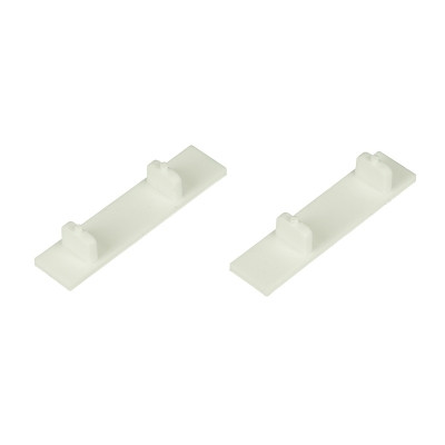 Dekiel do karnisza sufitowego PVC DM trzybiegowy (kpl.2szt)
