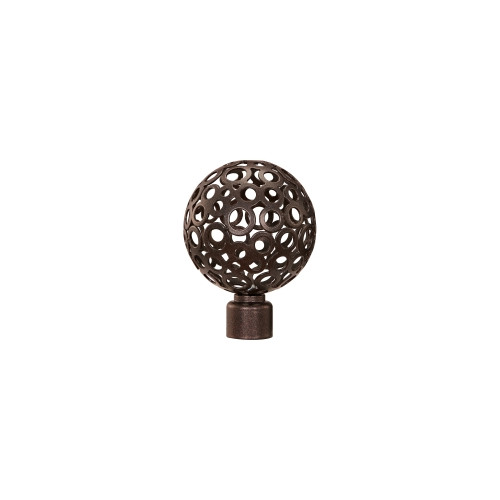 Końcówka malowana 16mm kula retro