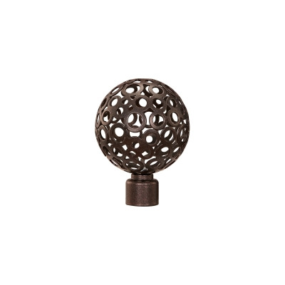 Końcówka malowana 16mm kula retro