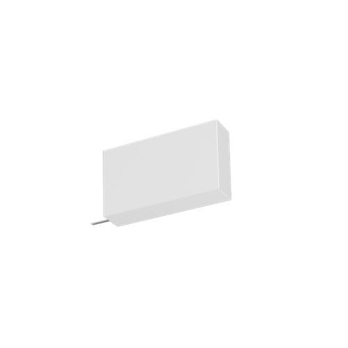 Końcówka aluminiowa SQUARE (kpl.2szt)